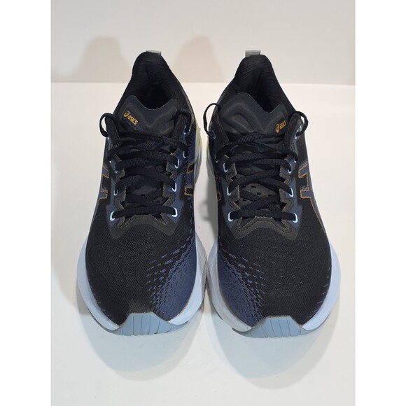 Asics Shoes - 2024 Novablast 4 Thunder Blue - Sz 10 Mens - Black Navy Yellow main image 12